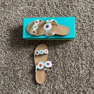 Jack Rogers Sandals with Box